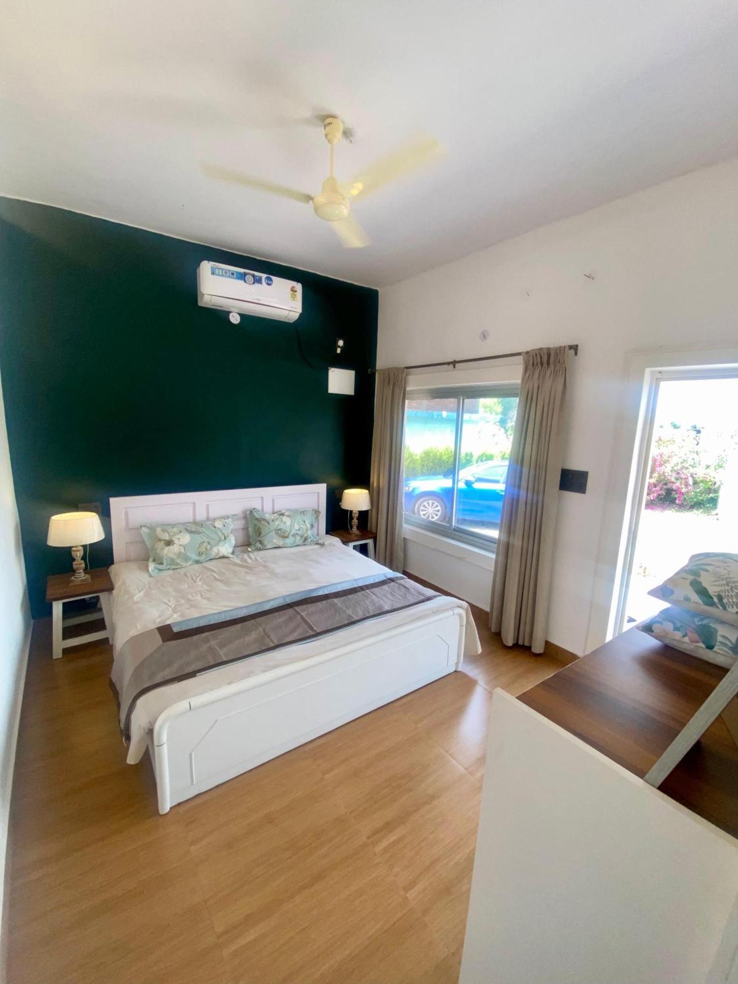The Bougainvillea Cottage Farmstay Near Dehradun , 2 Bedroom Private Cottage Next To Fields And Orchards With Hill Views المظهر الخارجي الصورة